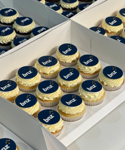 Designer Logo Cupcakes