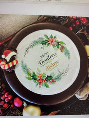 Edible Image Cake - Christmas Thank You