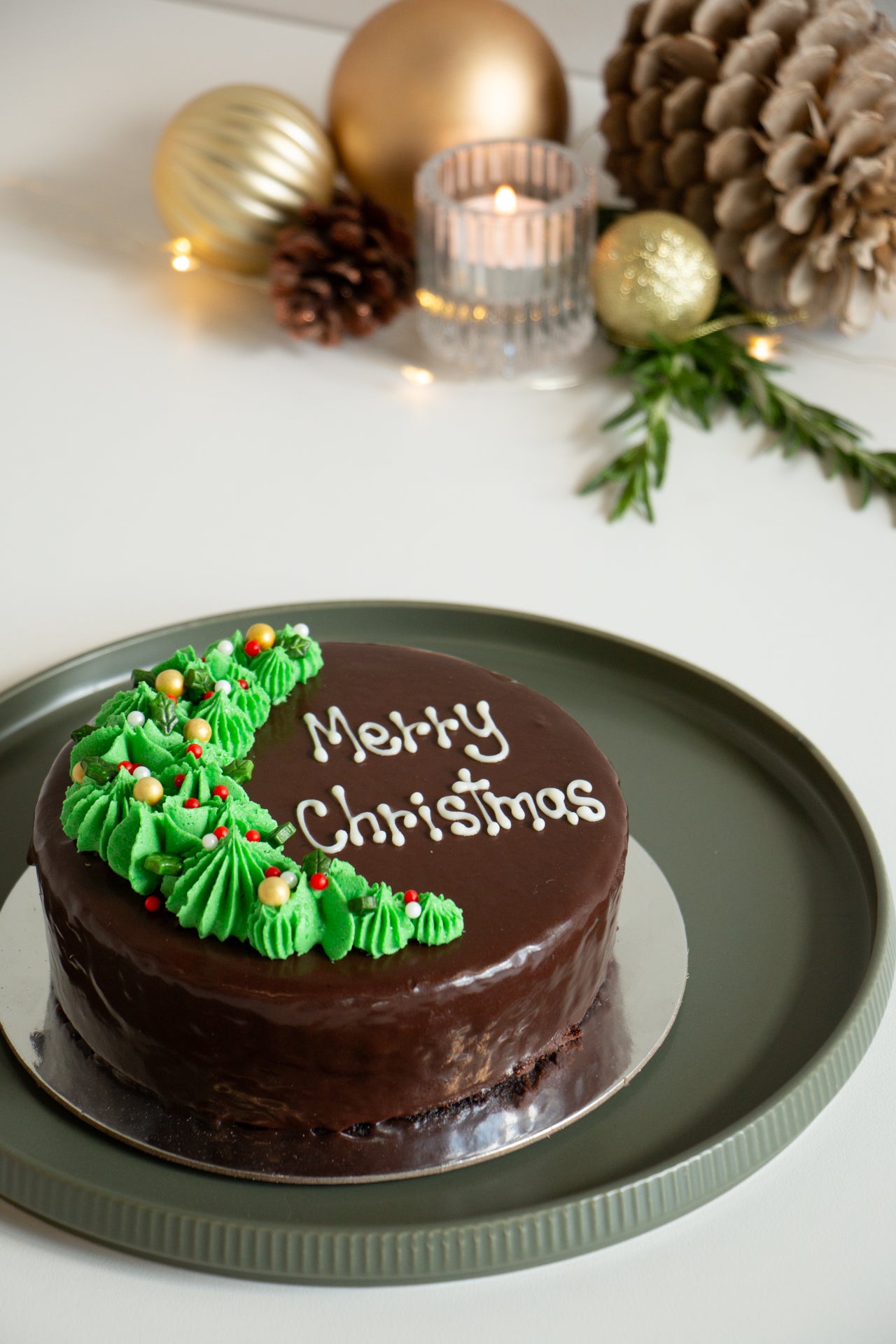 Moist Chocolate Christmas - Small