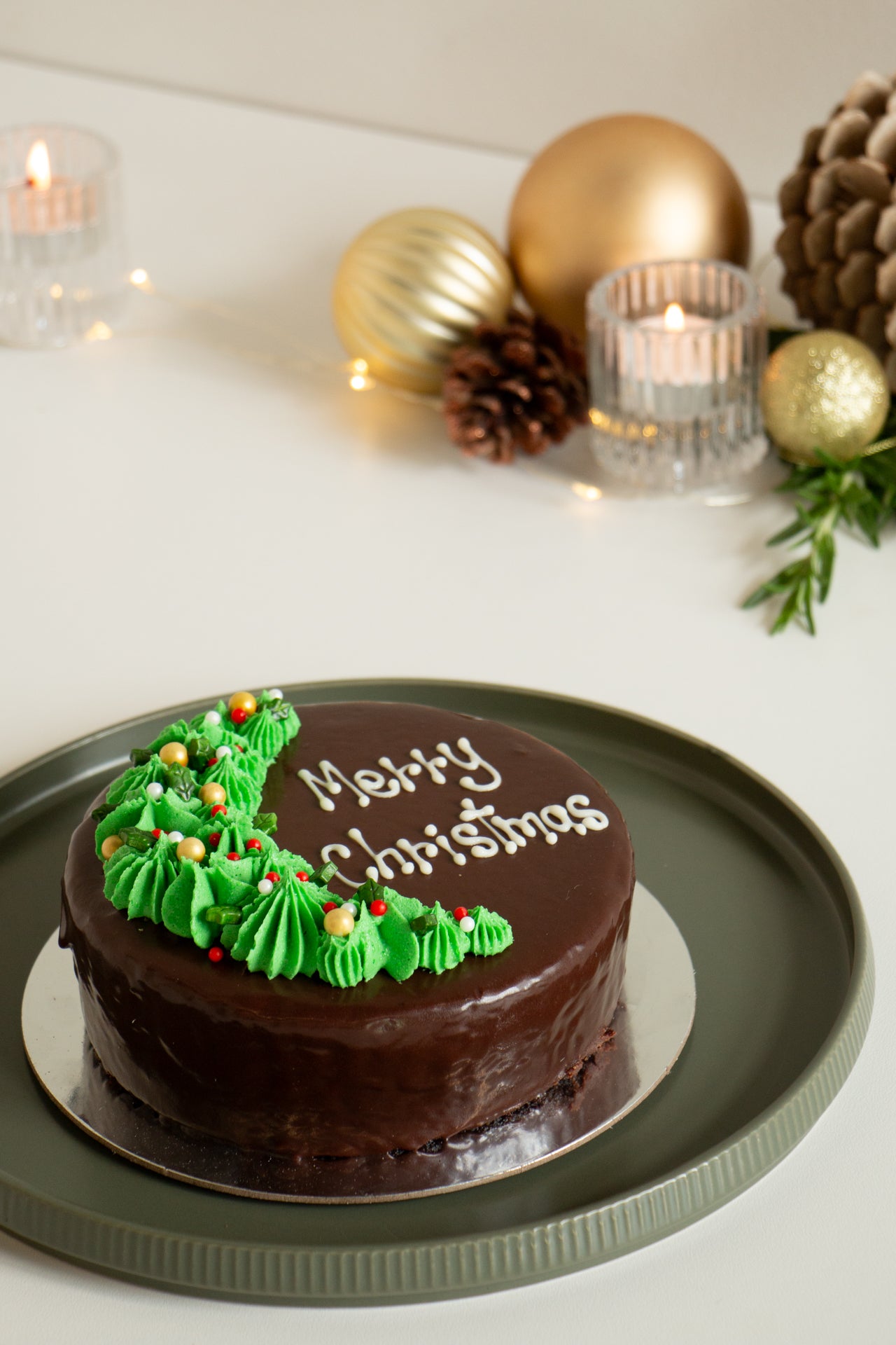 Moist Chocolate Christmas - Small