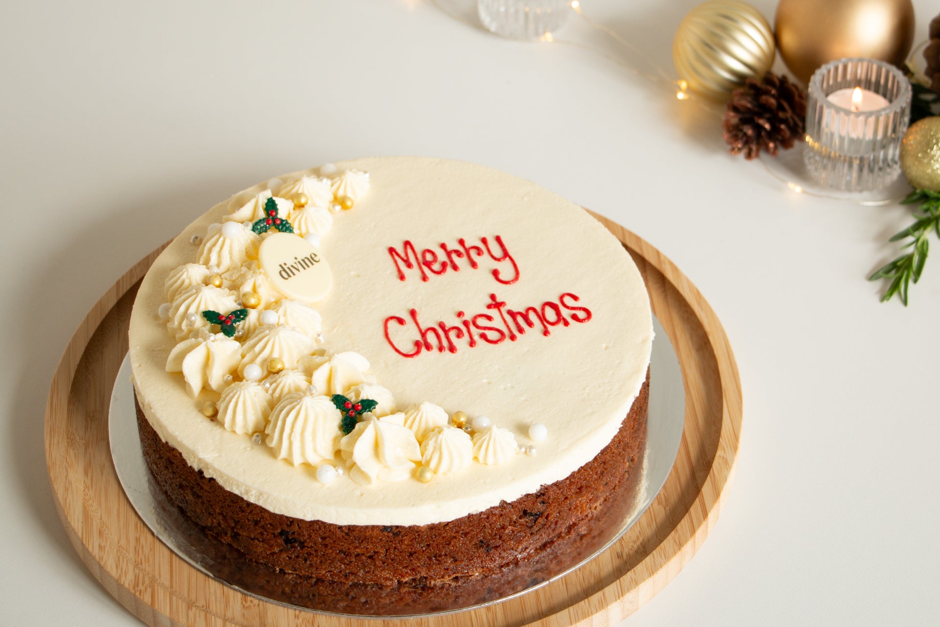 Carrot Christmas Cake - Large