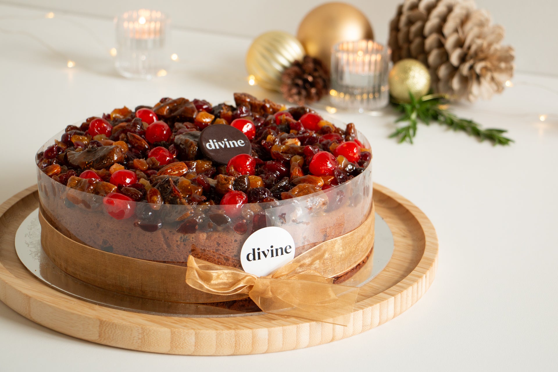 Divine Christmas Fruit Cake