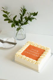 Edible Image Cake Slab - Buttercream