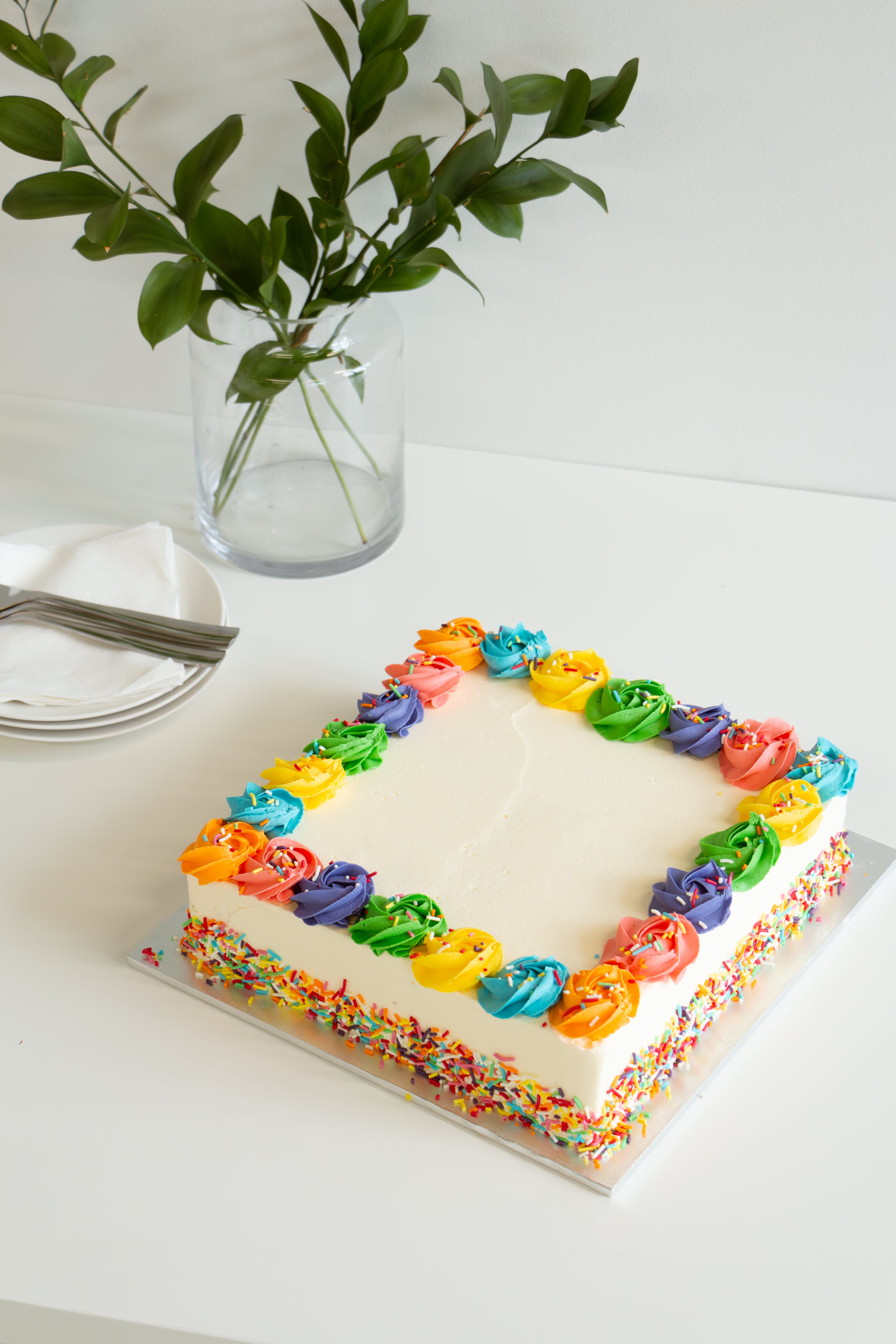 Vanilla Supreme Cake Slab