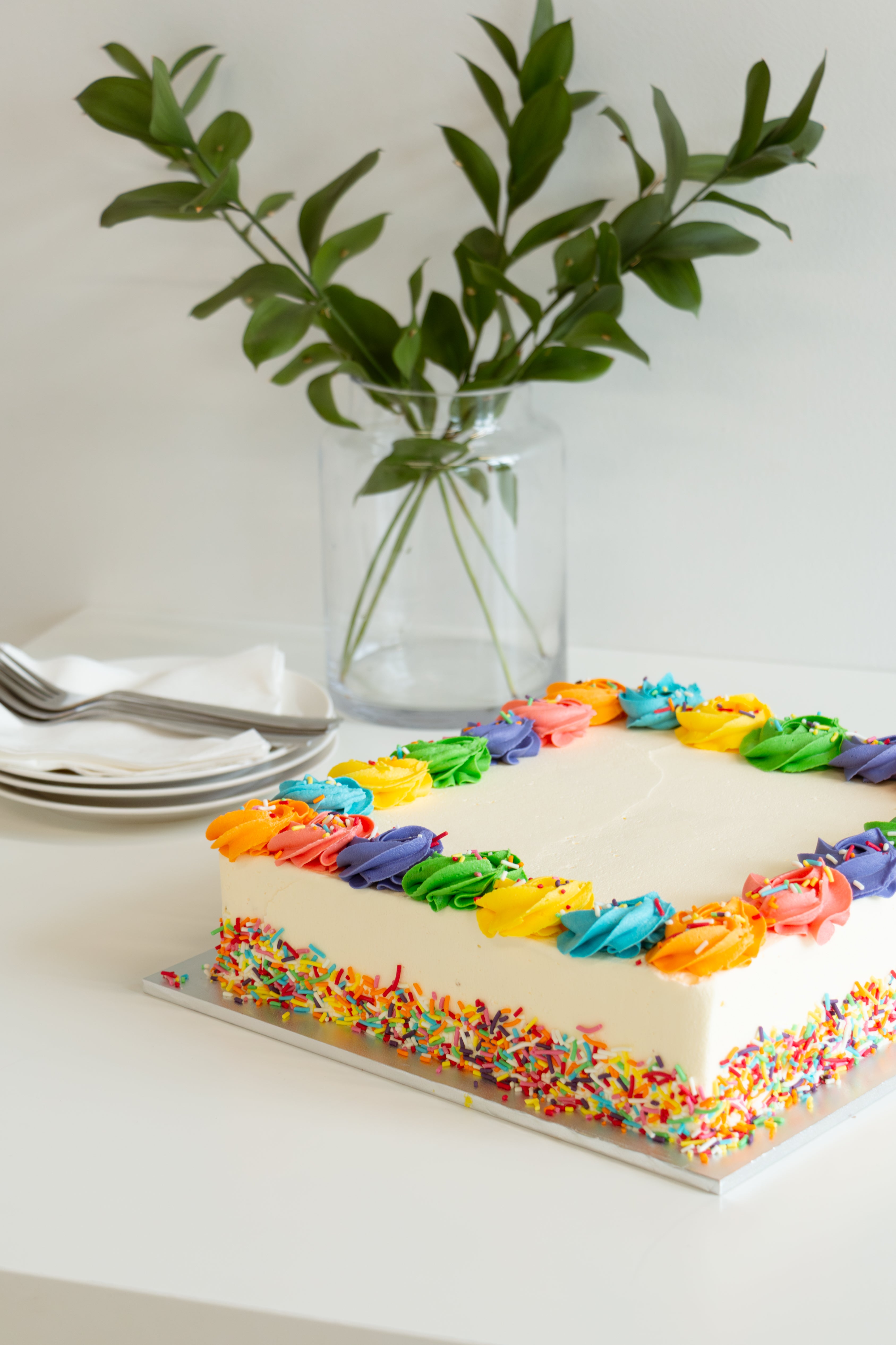 Vanilla Supreme Cake Slab