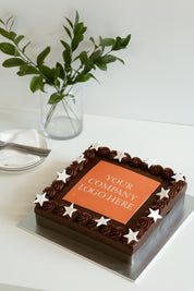 Edible Image Cake Slab - Chocolate