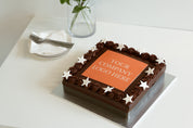 Edible Image Cake Slab - Chocolate