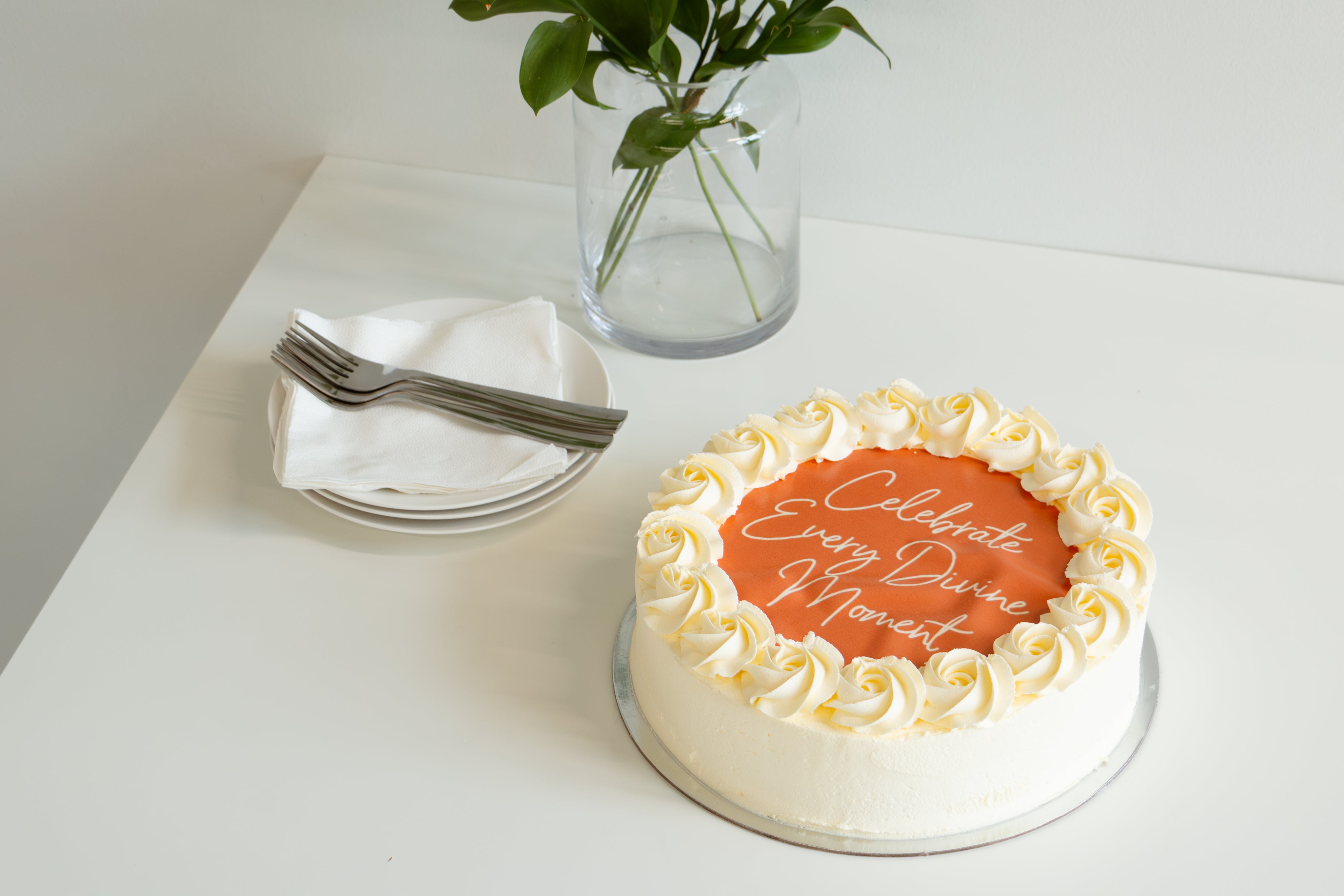 Edible Image Cake - Buttecream