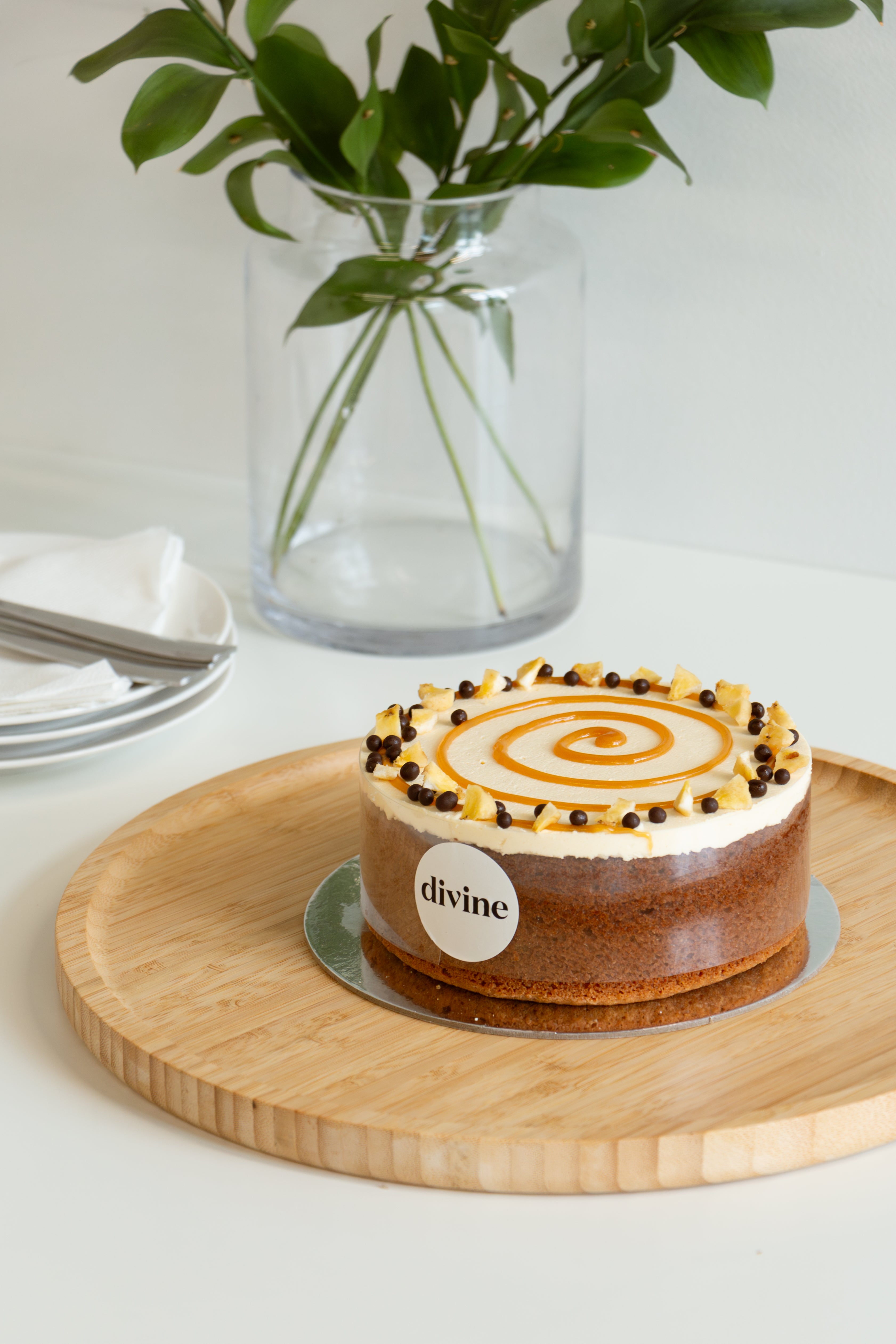 Classic Cake - Banana with Salted Caramel