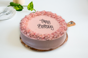 Pink Buttercream Gateau