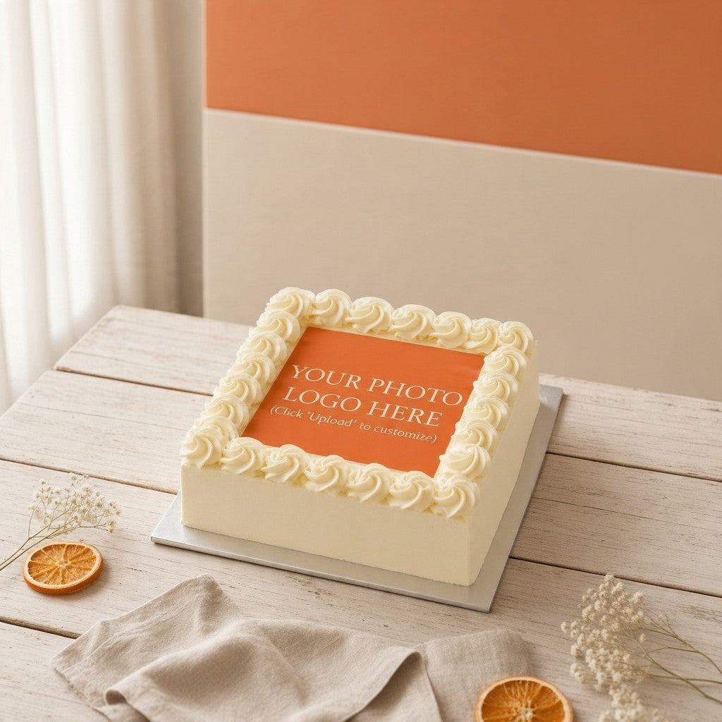 Custom Edible Image Cake – Signature Buttercream