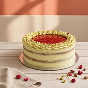 Raspberry & Pistachio Divine Gateau