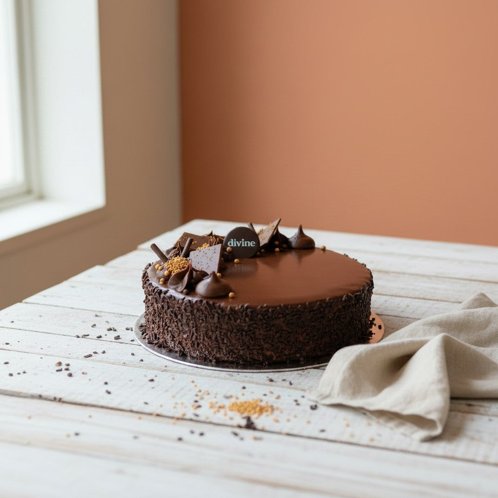 Seven Layer Chocolate Divine Gateau