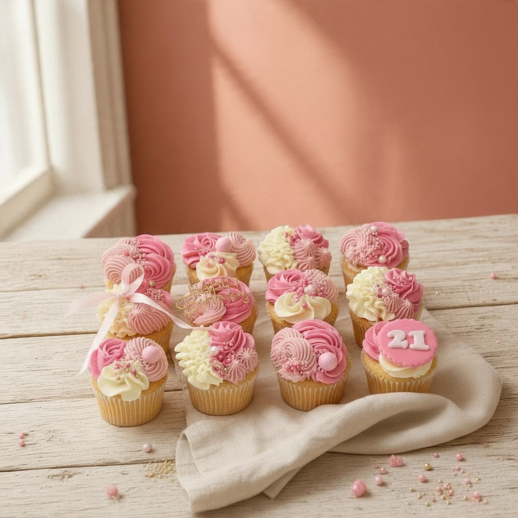 Custom Luxe Vintage Designer Cupcakes