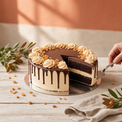 Chocolate Salted Caramel Gateau