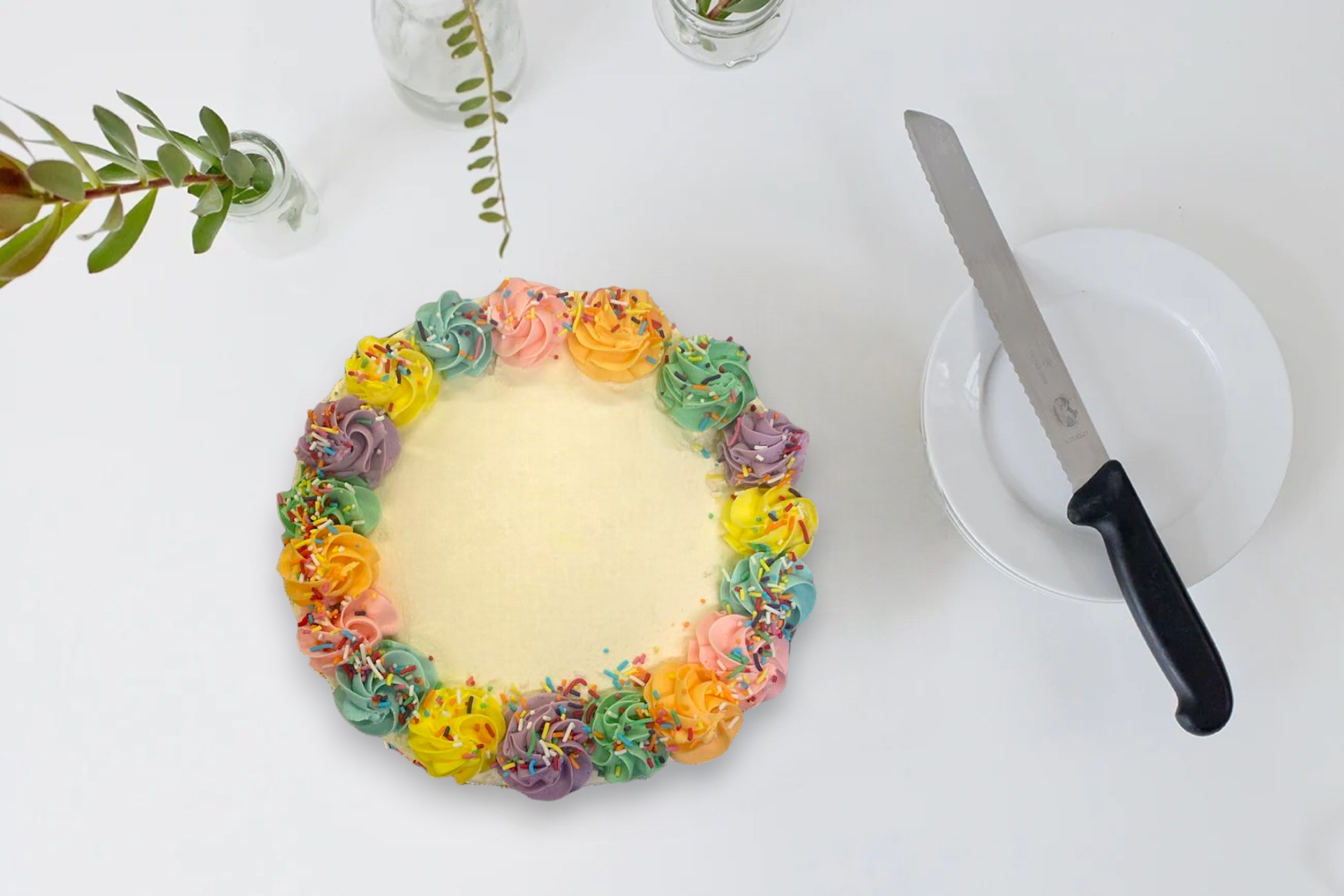 Vanilla Sponge Supreme Cake