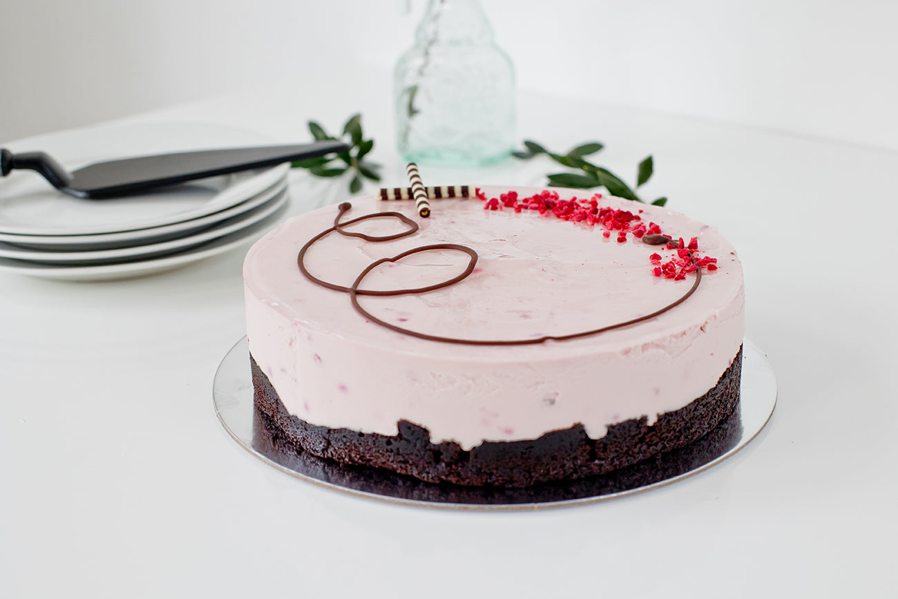 Berry Brownie Cheesecake (Gluten Free)