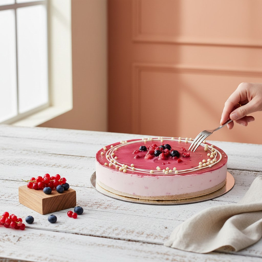 Boysenberry Bliss Cheesecake!