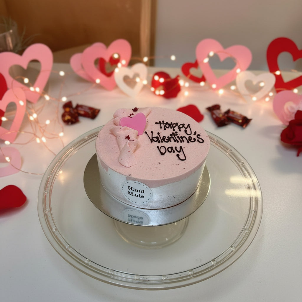 Valentines Lemon Madeira Cake