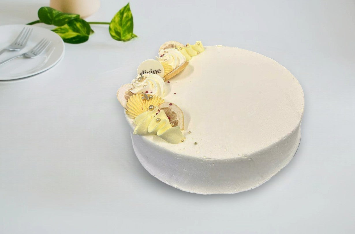 Lemon & Raspberry Madeira Cake