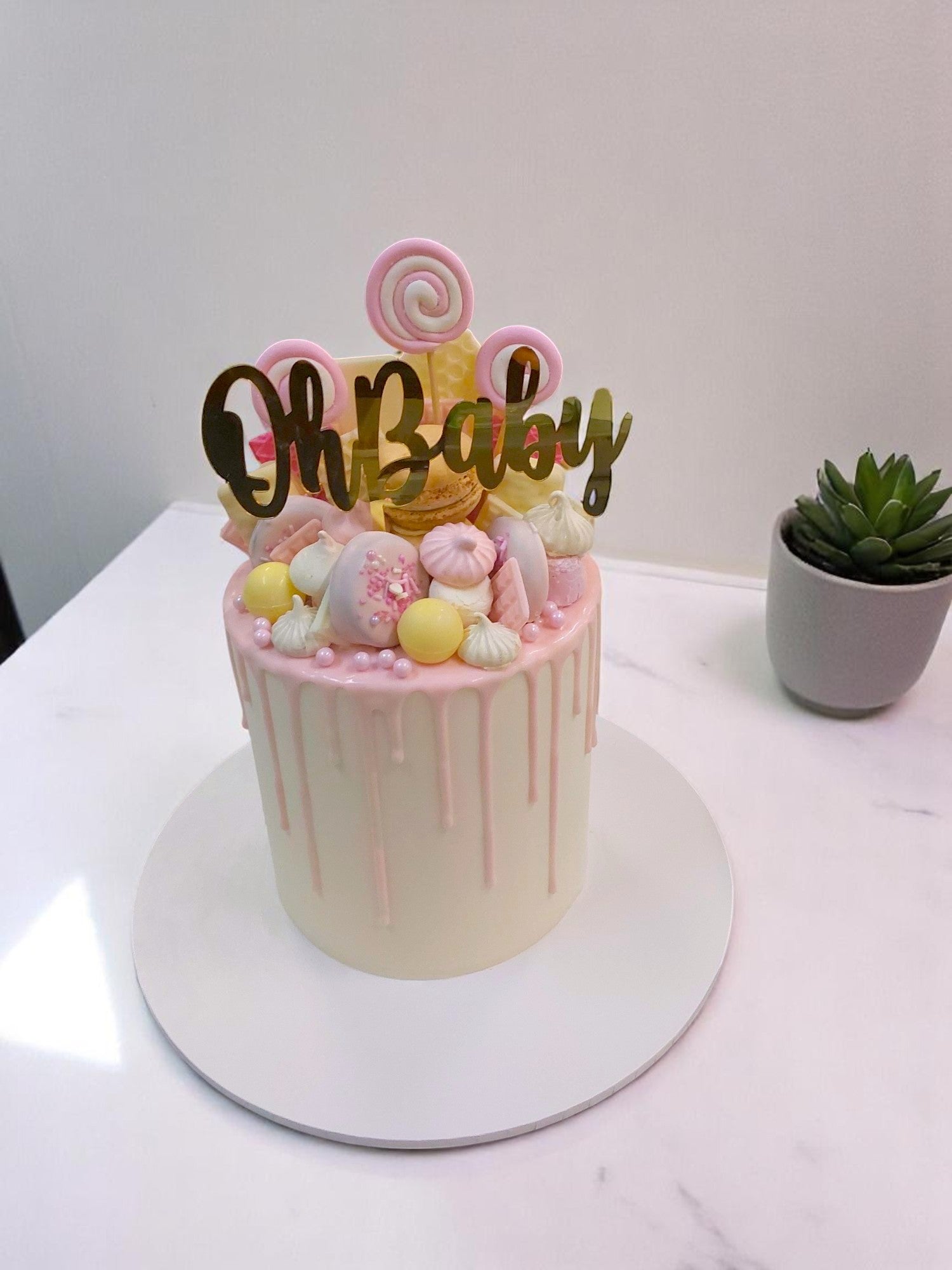 "Oh Baby" Celebration Cake