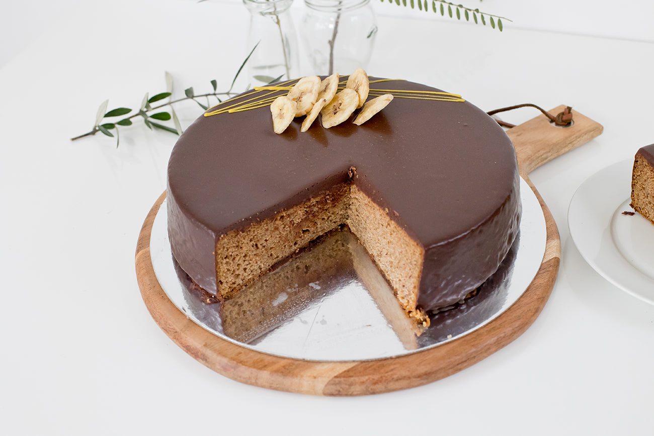 Banana Chocolate Cake