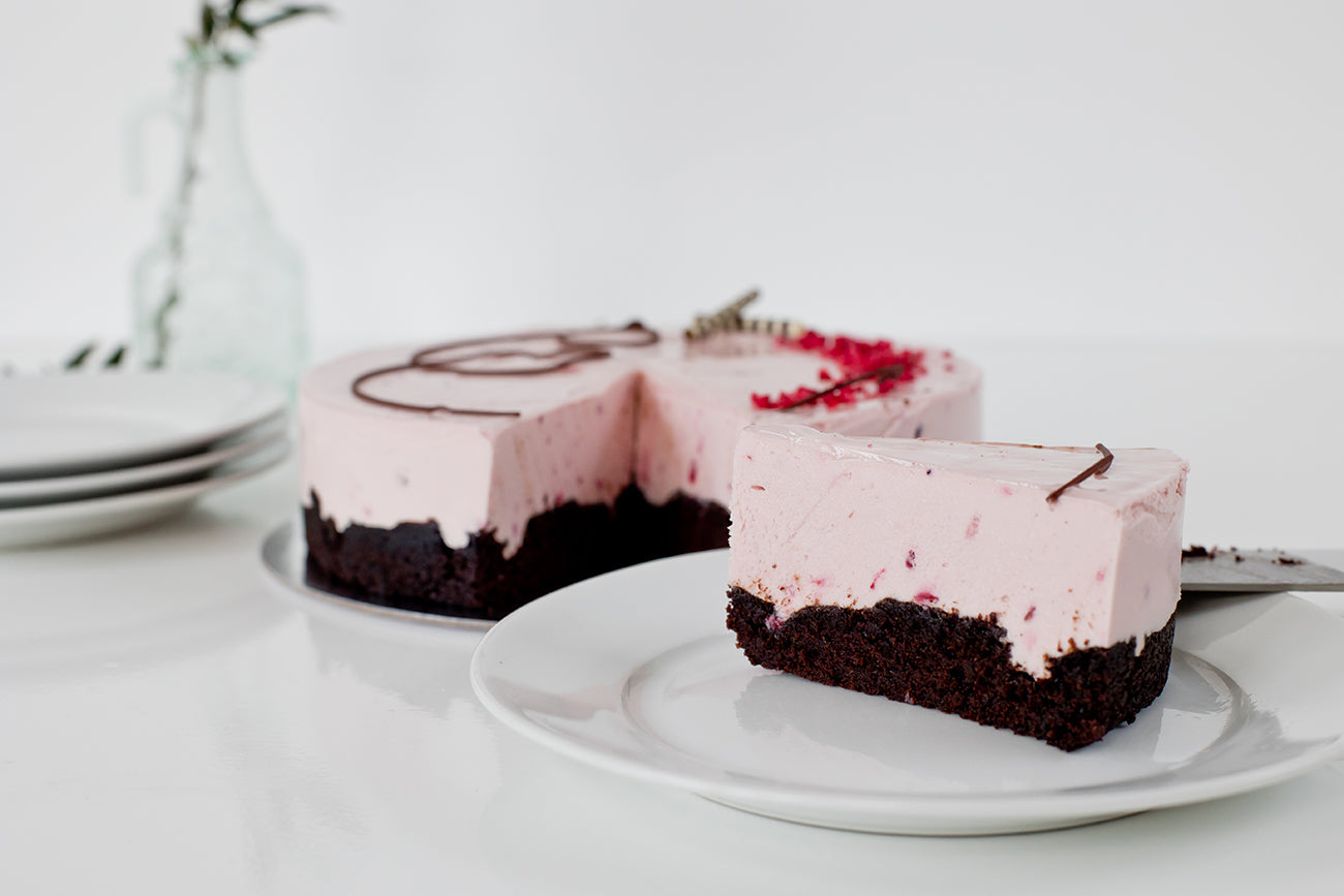 Gluten-Free Berry Brownie Cheesecake