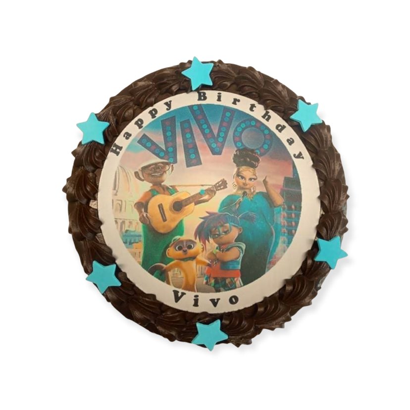Personalized Picture Perfect Cake